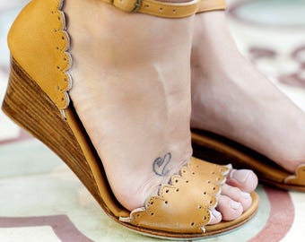Cuñas de cuero Dreamland