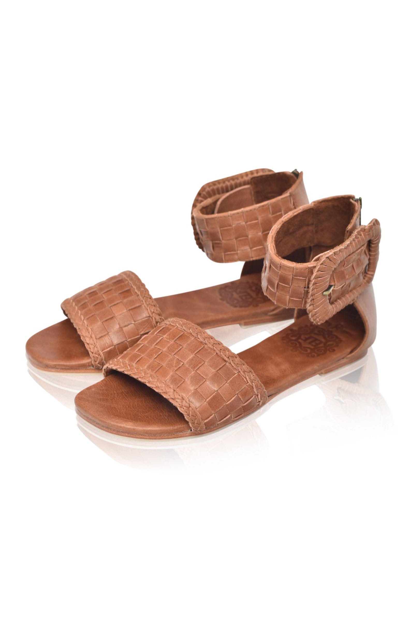 Madagascar Woven Leather Sandals - Etsy