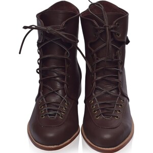 Botas de combate de cuero Desert Seeker imagen 5