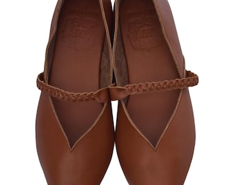 Nuevas bailarinas de cuero Love