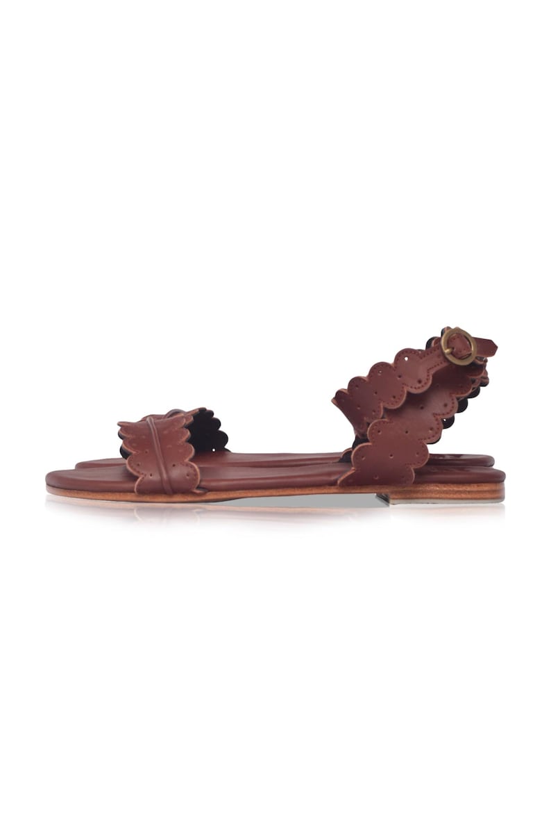 Nirvana Wrap Leather Sandals