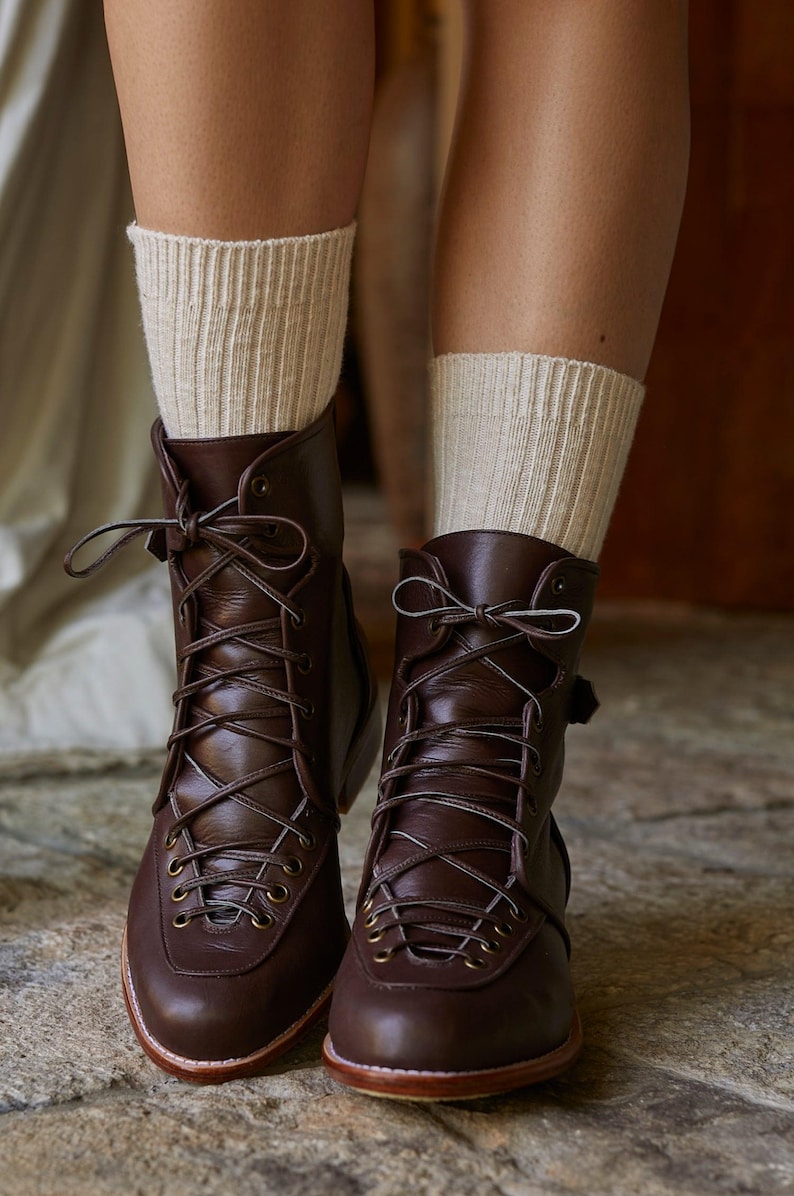 Botas de combate de cuero Desert Seeker imagen 1