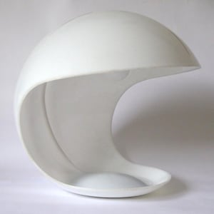 Elio Martinelli table light Foglia in methacrylate by Martinelli Luce, 1969