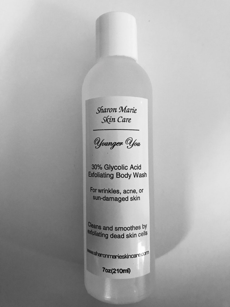 Body Wash and Peel with 30 Glycolic acid. 7oz. Etsy
