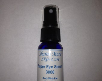 Super Eye Serum 3000 1oz. with Matrixyl 3000, Argireline, Snap8, Hyaluronic Acid, reduces wrinkles and puffy eyes
