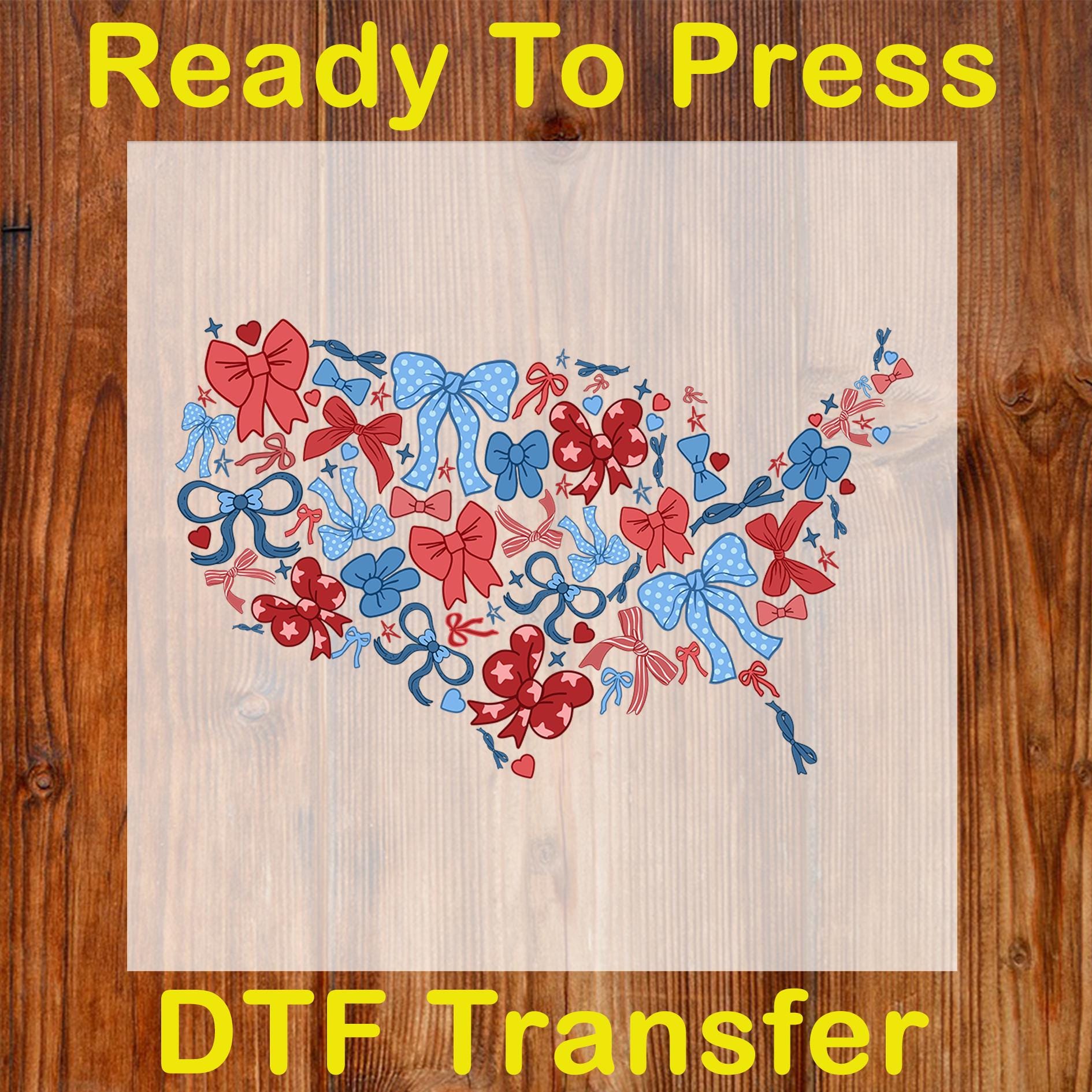 Coquette America Map Ready To Press DTF, 4th Of July Dtf Transfer, American Girl Dtf Print, Trendy 4th Of July Iron On, Patriotic Shirt Dtf