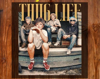 Golden Girls Thug Life Ready To Press DTF, Thug Life Movie DTF Transfer, Cool Mom Empower Womens Dtf Print, 80s TV Sitcom Dtf, Cool Nana Dtf
