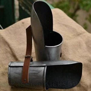 Armure médiévale de garde-bras de brassards entièrement fonctionnels | Brassards d'armure de reconstitution de GN | Brassards de combat en acier cosplay guerrier
