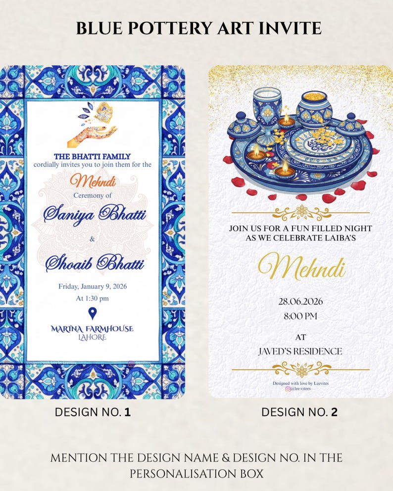 Modèle d'invitation de mariage numérique indien et pakistanais ...