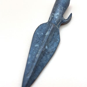 Ancient Roman Bronze Arrowhead Pendant • Genuine 1500-Year-Old Artefact