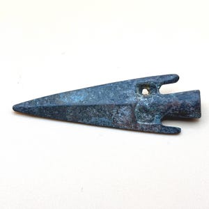 Ancient Roman Bronze Arrowhead – Circa 1500–1600 Years Old – 63.5 mm