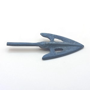 Ancient Roman Bronze Arrowhead  Authentic 4th Century AD Antiquity  73mm Long  21.52g AVG  Museum-Grade Military Relic Collectible