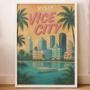 Download digitale di GTA 6 Vice City: stampa della sala giochi Grand Theft Auto