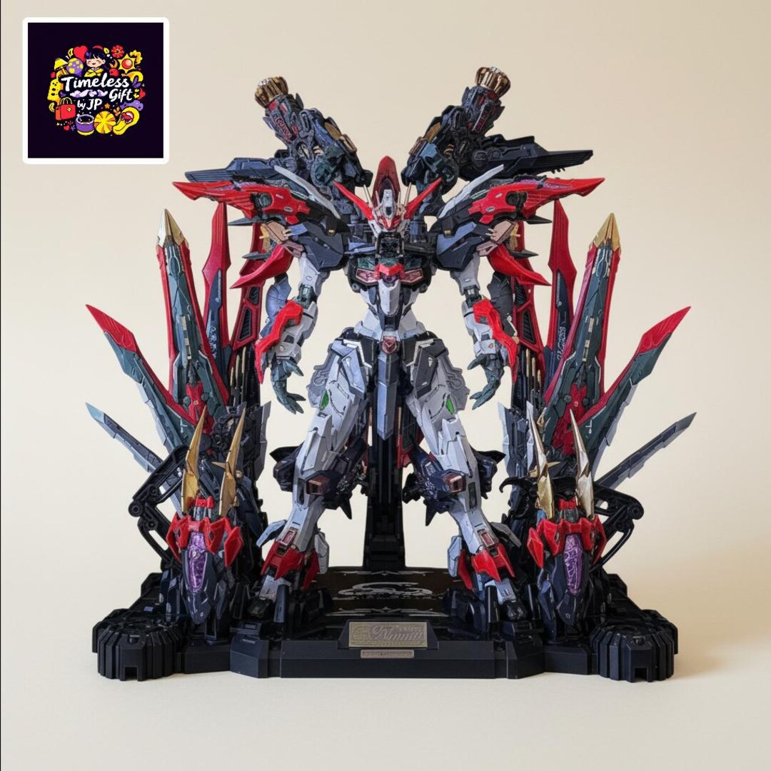 1 100 Scale Mecha Model Kit Articulated Robot Assembly Figure Detailed ...