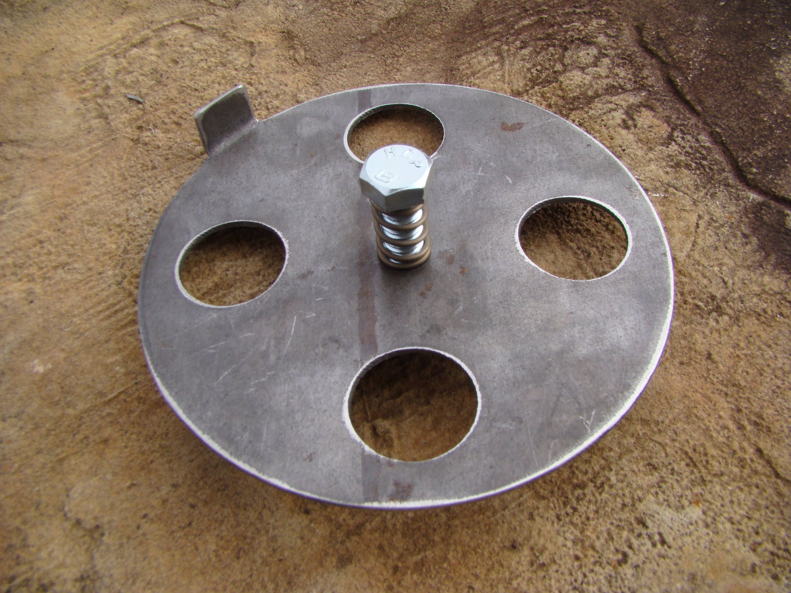 UDS Ugly Drum Smoker BBQ smoker Exhaust Vent for Lid damper Etsy