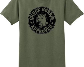 Chuck Norris Memorial Apparel, Chuck Norris Approved Funny T-Shirt