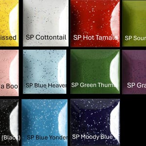 Mayco Stroke and Coat Ceramic Glaze Speckled Glazes Wonderglaze - 2 oz. Squeeze Bottle Multiple Colors Available