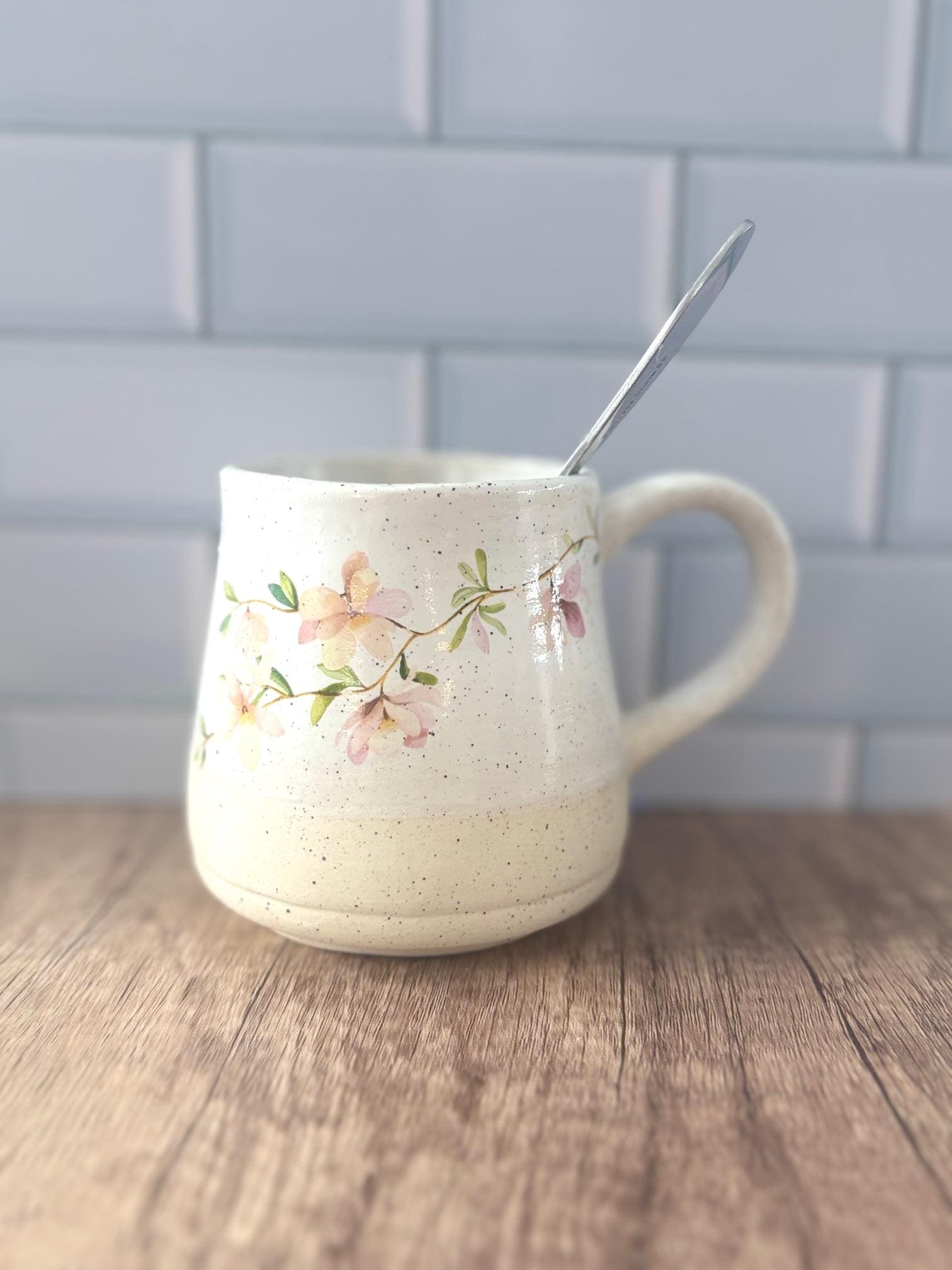16 Ounce White Coffee Mug - Etsy