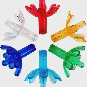 Plastic Flower Lights for Ceramic Christmas Tree Light Bulbs Multi Colored for Christmas Decor Pack of 20 FREE SHIPPING