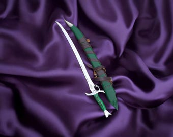 Personalized Wheel of Time Replica Sword: Stainless Steel with Wooden Scabbard
