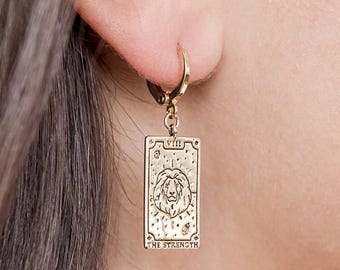 Orecchini A Goccia Moderni In Argento – Placcati Oro Fuso, Irregolari, Unici Per Donna