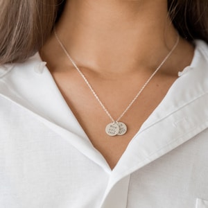 Mama Est. Nana Est. Necklace, Mother Necklace, Grandma Necklace, New Mom, Mother's Day, Grandma Gift, Mom, Baby Announcement, Pregnancy