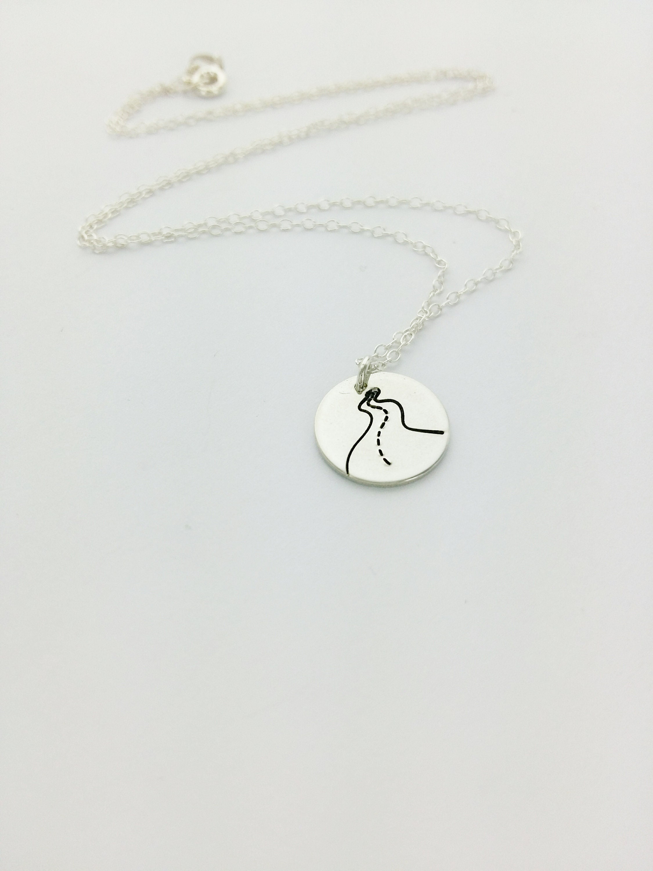 Trust Your Journey Necklace Road 