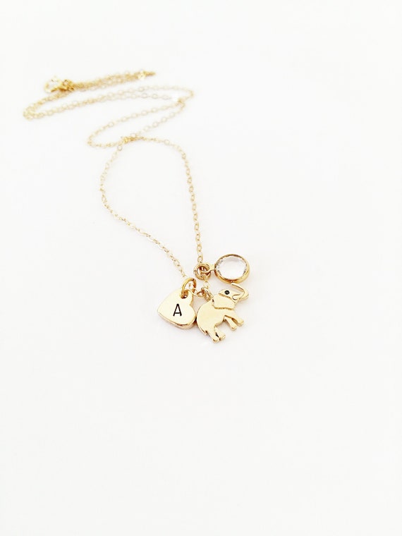 Customized Birthstone Elephant Necklace For Mom - GetNameNecklace