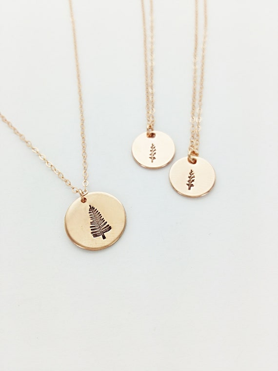 Mother and Daughter Necklace Set Tree 