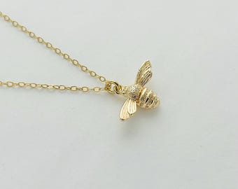 Collana Con Ciondolo Ape In Argento Sterling, Ciondolo Ape