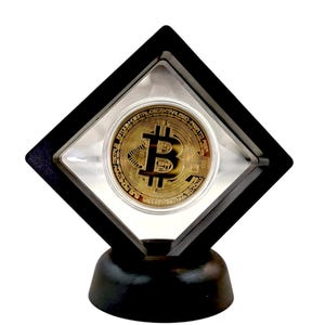 Bitcoin Crypto Coin Collectible Token Bitcoin Merch Cryptocurrency Collectible Commemorative Coin BTC Luxury Crypto Gifts Souvenir for Him