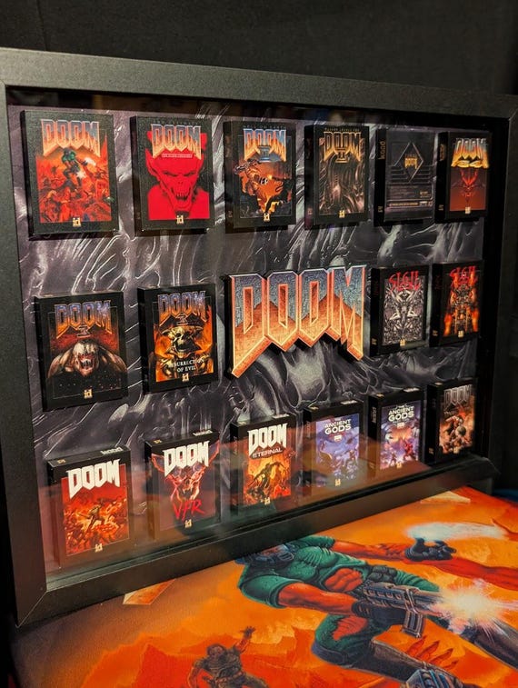 DOOM - 3D Bilderrahmen mit magnetischen Boxen