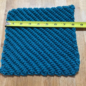 Soft Textured Crochet Dishcloth Dusting Rag Cleaning Rag Wash Rag Doily ...