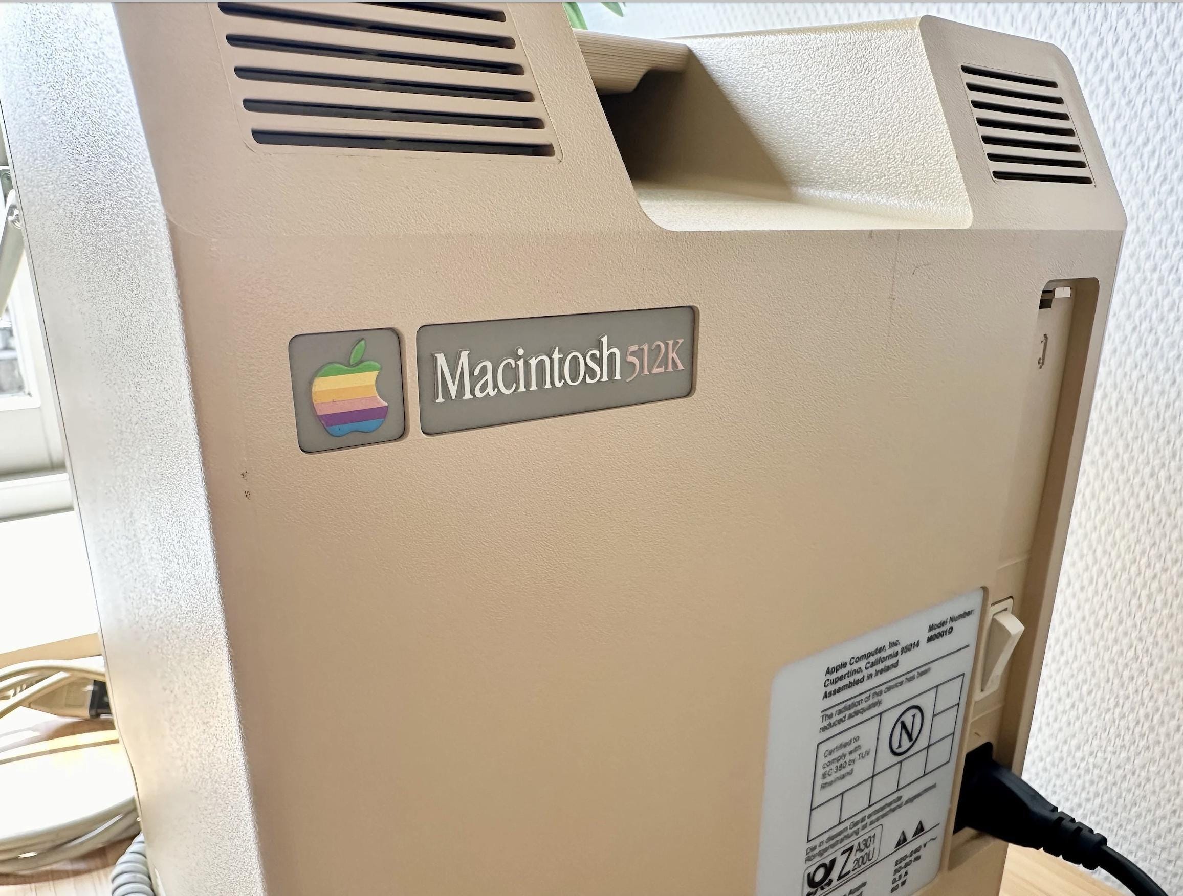 Vintage Apple Macintosh 512k - Etsy