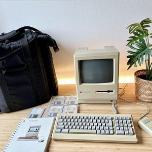 Apple Macintosh Plus Vintage Set with Accessories