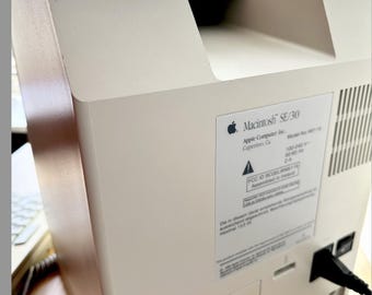 Vintage Macintosh SE Computer - 1987 - Etsy