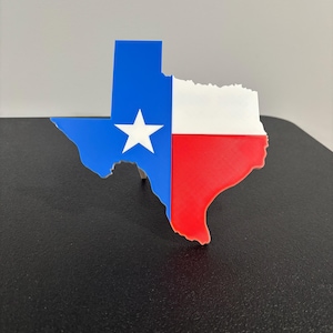 Cubierta de enganche del estado de Texas Tapón de orgullo de Texas grande Inserto de enganche Lone Star Enganche con silueta de Texas Accesorio de enganche con bandera de Texas Tapón con emblema de Texas