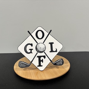 Hitch Cover for Golfers Golf gift for Dad Golf Hitch Cover Gift Golf Truck Hitch Accessory Golf Lover Hitch Cover Golf Themed Hitch Plug