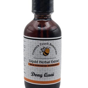 Dong Quai Tincture – 1 or 2 fl. oz. | Angelica sinensis |