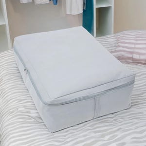 Aufbewahrungstasche für Bettwäsche Tröster Decken Kissen Bettwäsche / Tasche mit Griffen / Garderobe Unterbettaufbewahrung, Bettwäschebehälter