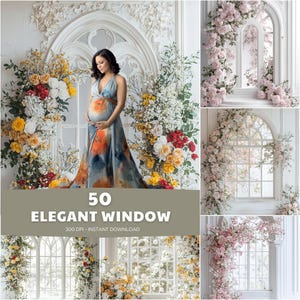 White digital backdrop maternity overlays white digital backdrop dance white backdrop elegant floral panel wall backdrop Paneled Room boho
