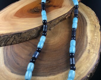 Blue Goldstone Necklace