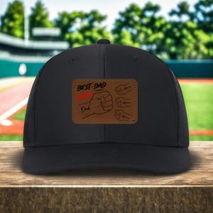 Custom Dad Hat with Kids Names - Personalized Dad Hat - Fathers Day Gift for Dad - Dad Trucker Hat - Gift from Kids, Daughter, Son, Children