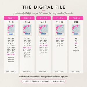 The Digital File option: five print-ready JPG files in 2:3, 3:4, 4:5, 11:14 and ISO ratios at 300 DPI