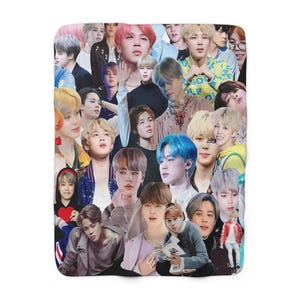 Park Jimin Blanket - Etsy