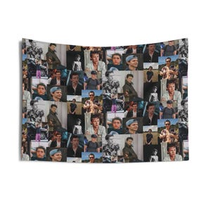 Tom Holland Photo Collage 4 Indoor Wall Tapestries | Tom Holland Photo Collage Tapestry