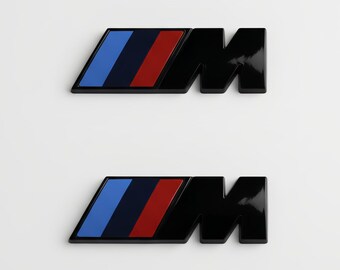 VW Polo AW GTI Embleme | Schwarz Glänzend Links + Rechts Seitlich