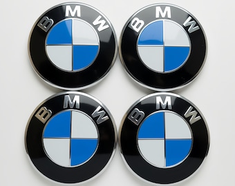 4 x BMW 68mm Alloy Center Wheel Caps