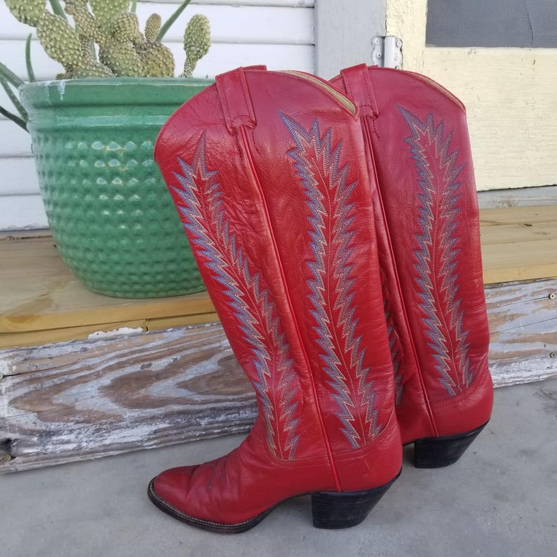 flashy cowboy boots
