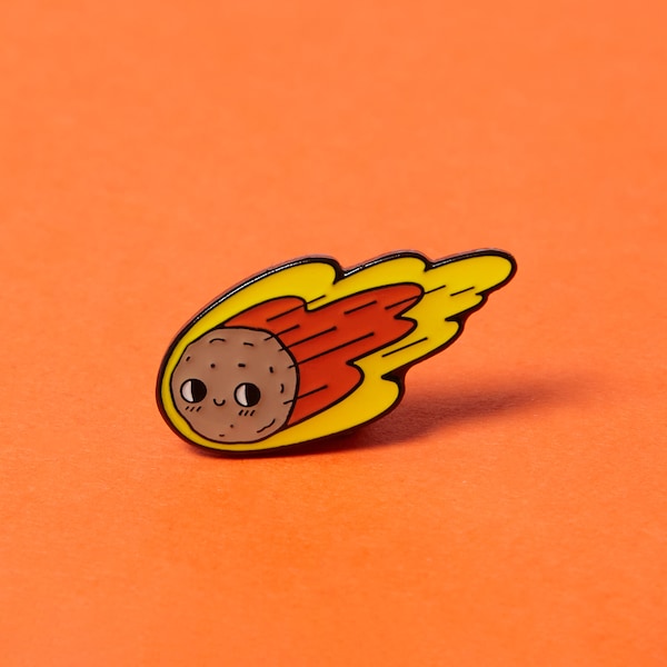 Comet - enamel pin